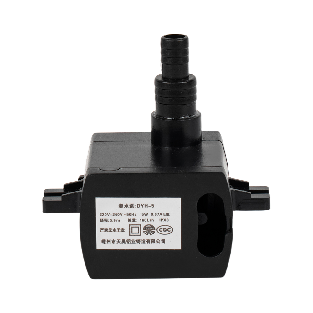 DYH-5 Anti-arida-ardens 5W Aqua Pump cum peditibus Design pro Electrical Appliances